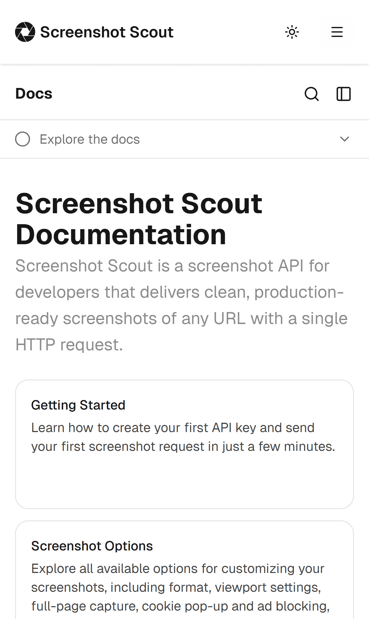 Desktop page preview